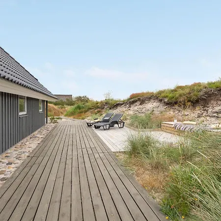 度假居 Cozy In Hvide Sande With Sauna Bjerregård